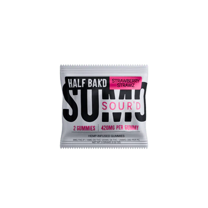 Half Bak’d SOUR Sumo Gummies 420 mg | 2pc - Image 3