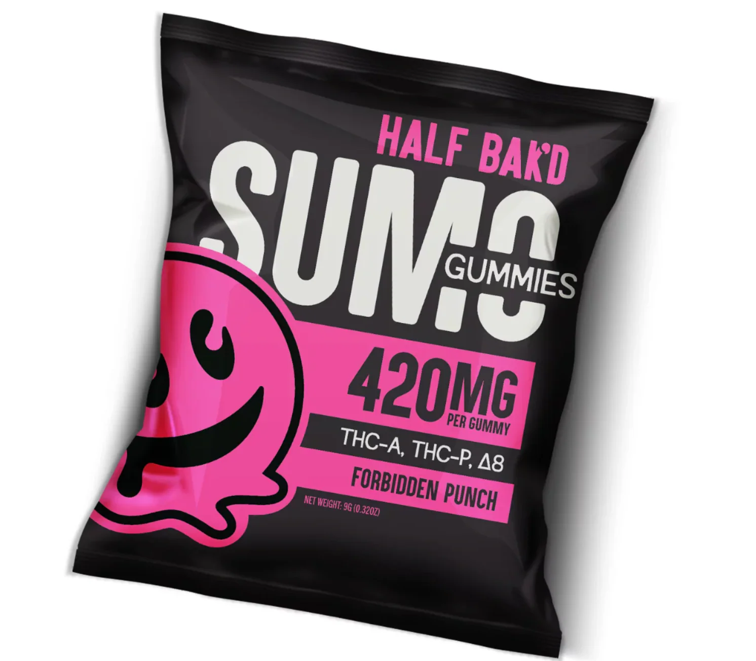Half Bak’d Sumo Gummies 420mg | 2pc - Image 3