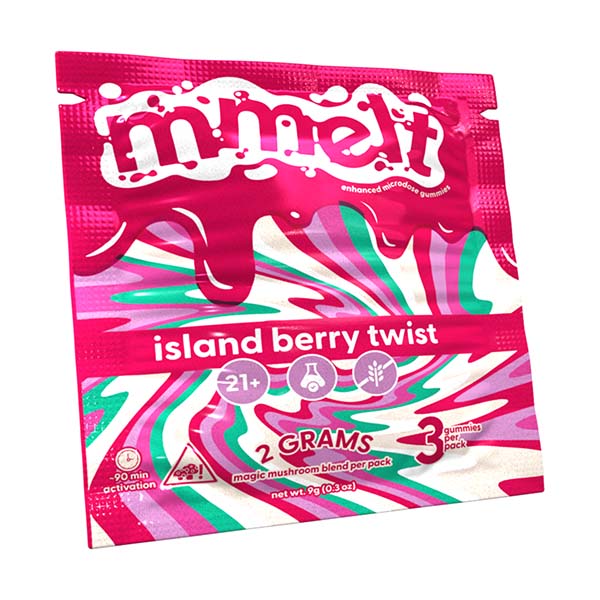 Mmelt Mushrom Gummies by Cali Extrax | 3 Count - Image 4