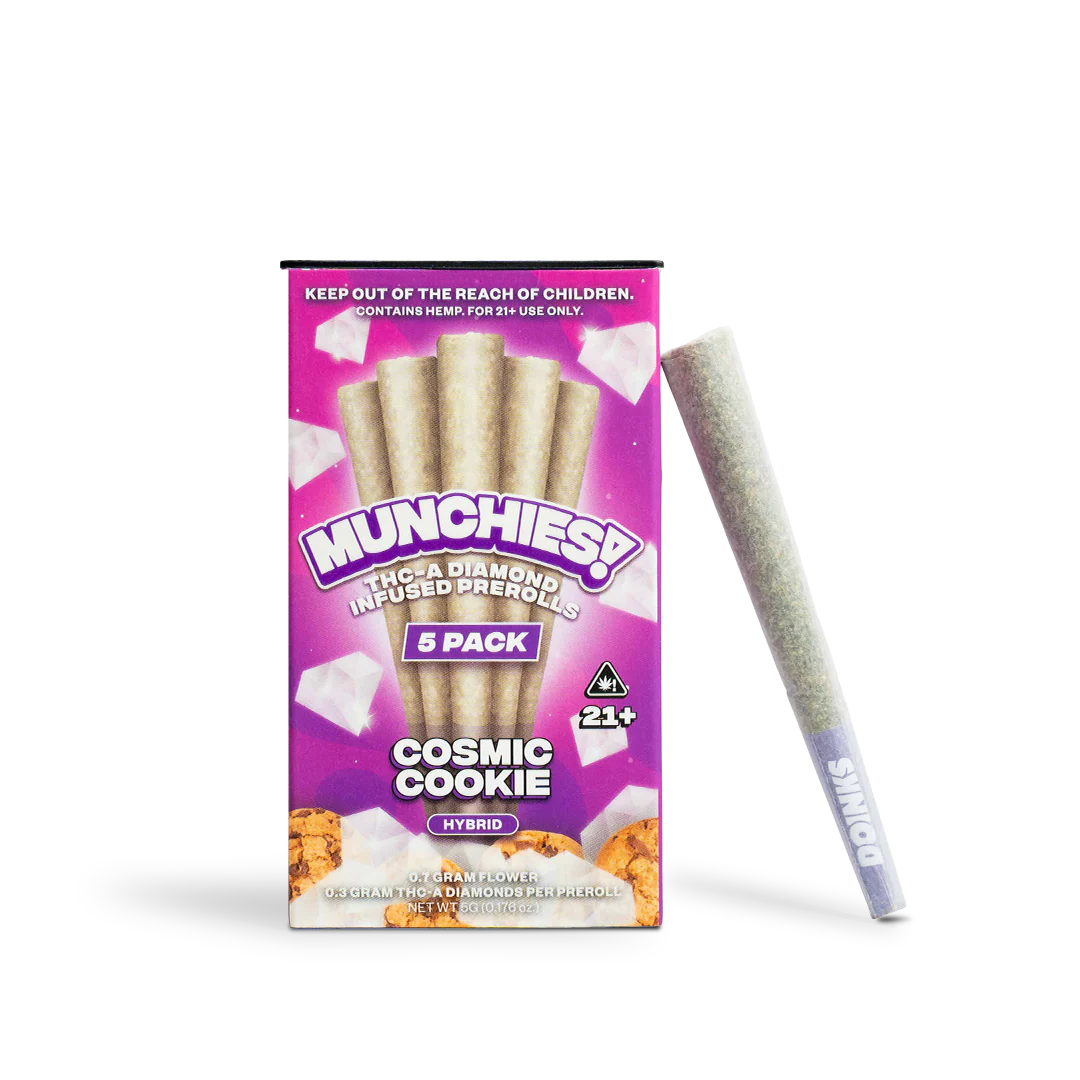 Munchies 1g Diamond Pre-Rolls | 5 Pack - Image 3