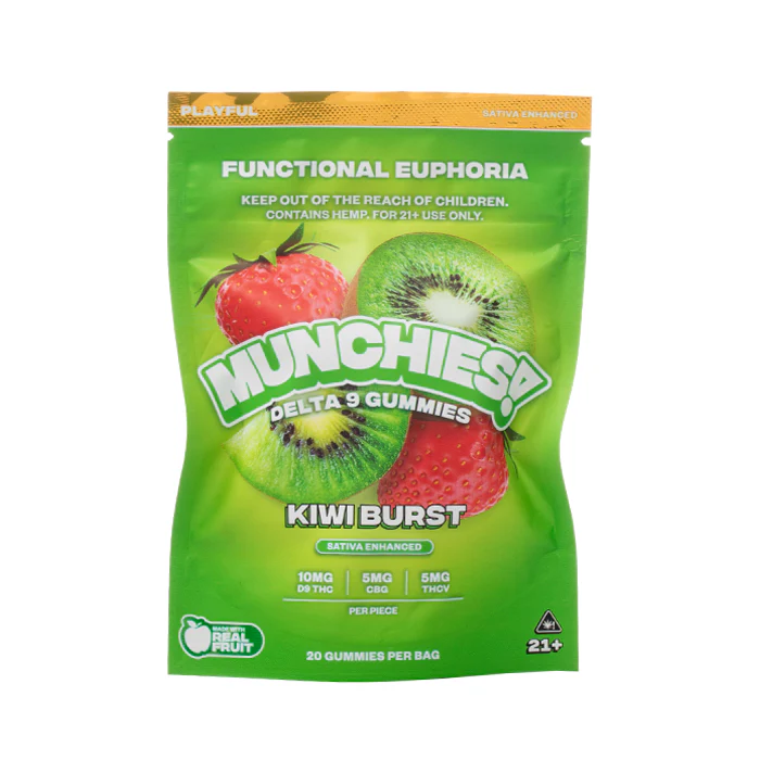 400 mg | Munchies Functional Euphoria D(9) | 5pc Gummies - Image 3