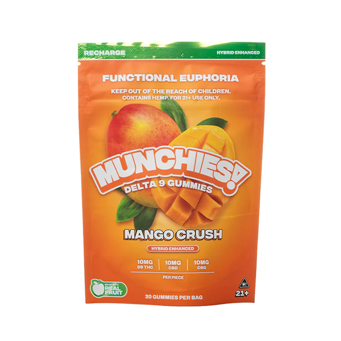 400 mg | Munchies Functional Euphoria D(9) | 5pc Gummies - Image 4
