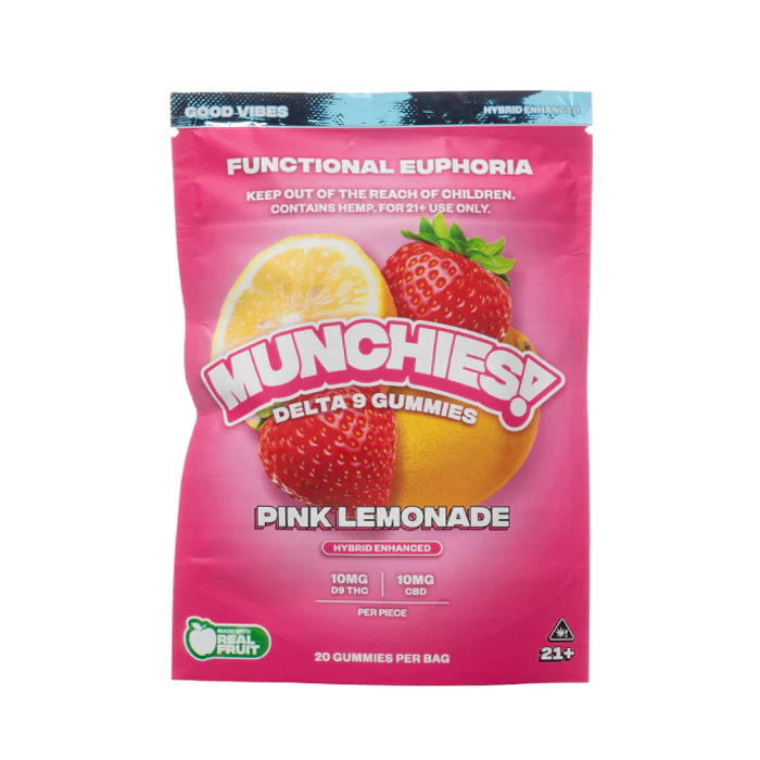 400 mg | Munchies Functional Euphoria D(9) | 5pc Gummies - Image 6