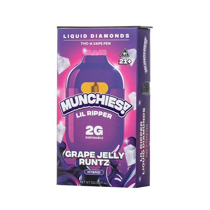 2G Munchies Lil Ripper TH(C)A Liquid Diamonds Disposable - Image 2