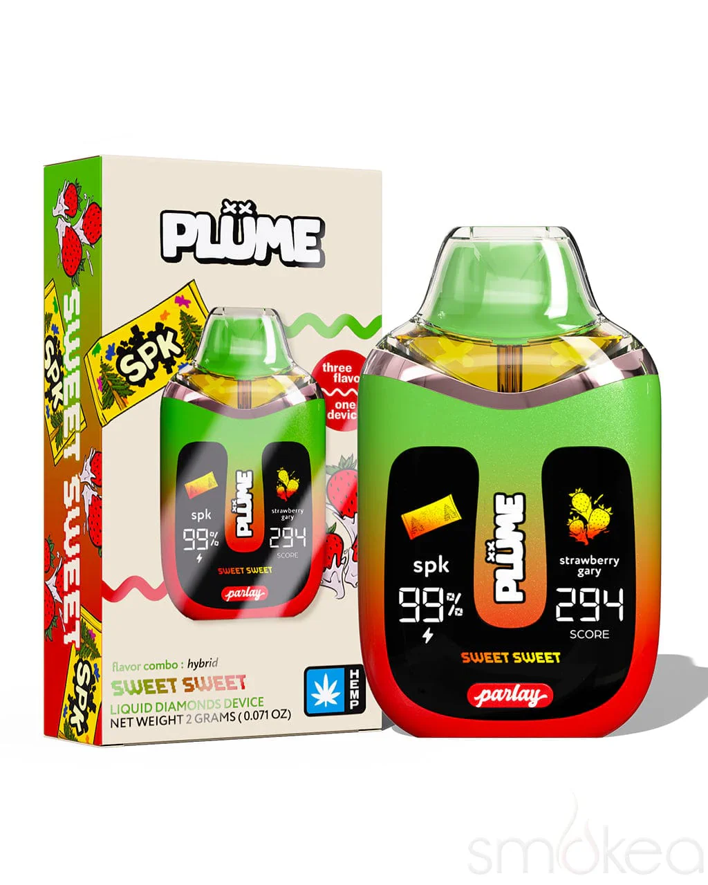 Plume Parlay 2g Liquid Live Diamonds Blend